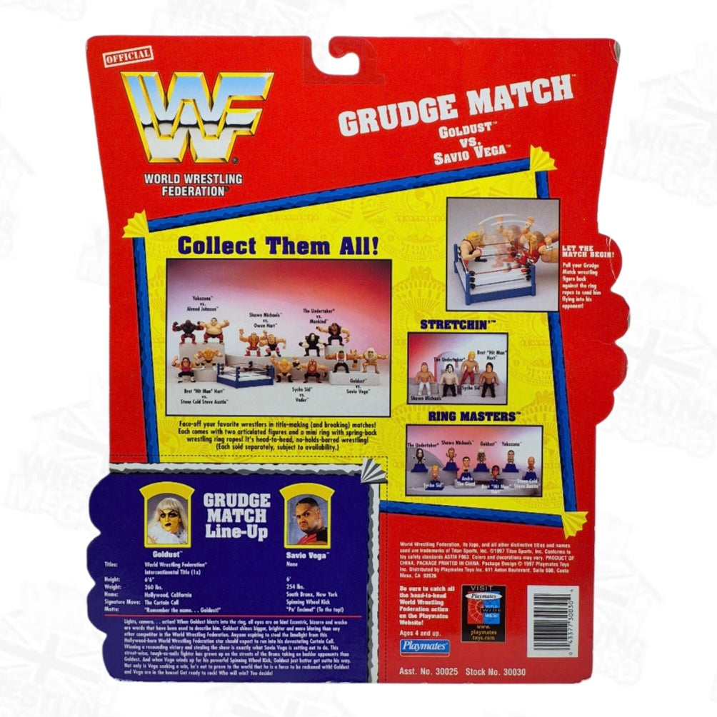 WWF PLAYMATES GRUDGE MATCH GOLDUST VS SAVIO VEGA