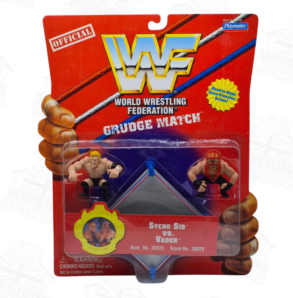 WWF PLAYMATES GRUDGE MATCH VADER VS SYCHO SID