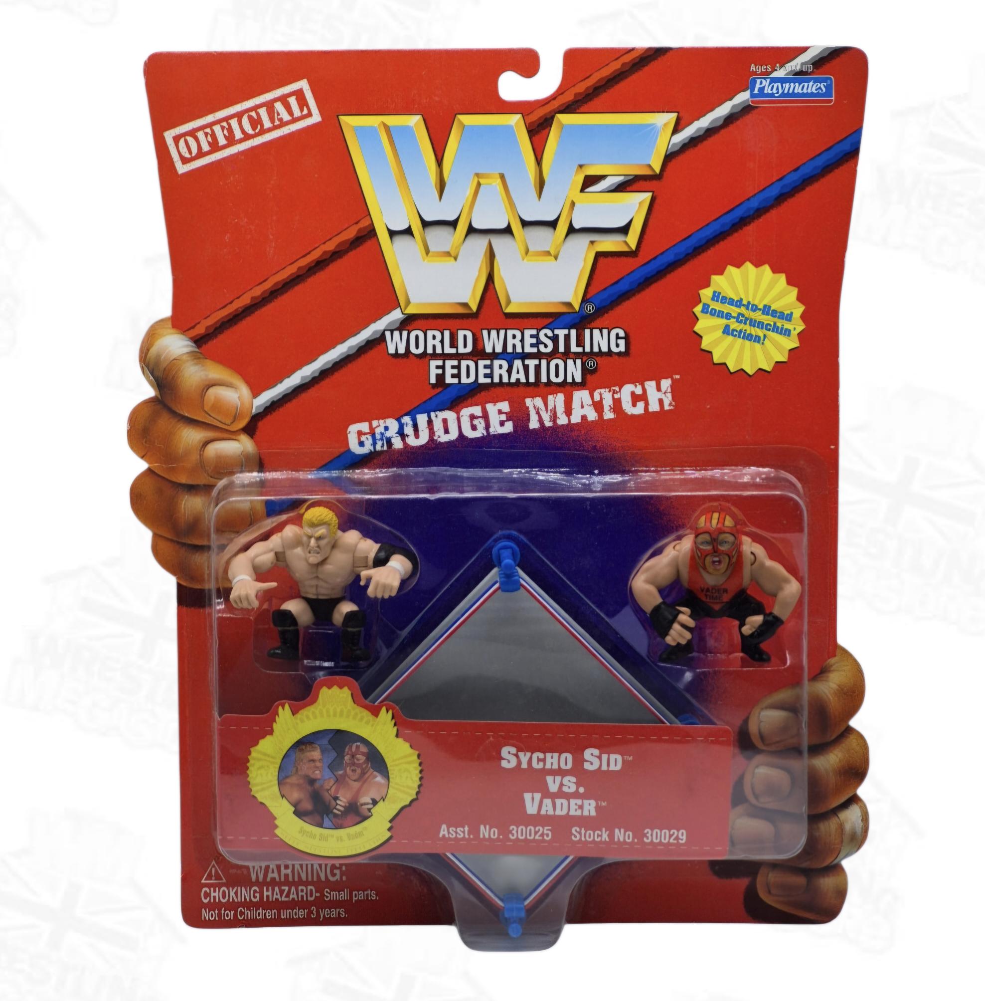 WWF PLAYMATES GRUDGE MATCH VADER VS SYCHO SID