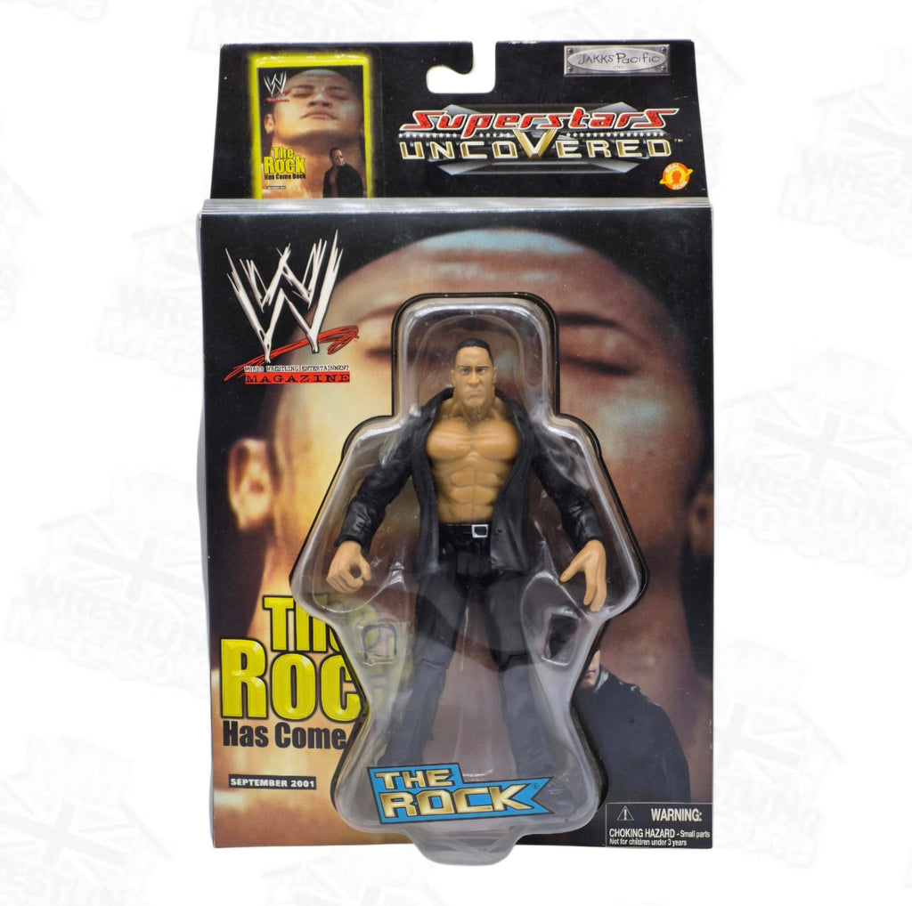 WWE JAKKS PACIFIC SUPERSTARS UNCOVERED THE ROCK