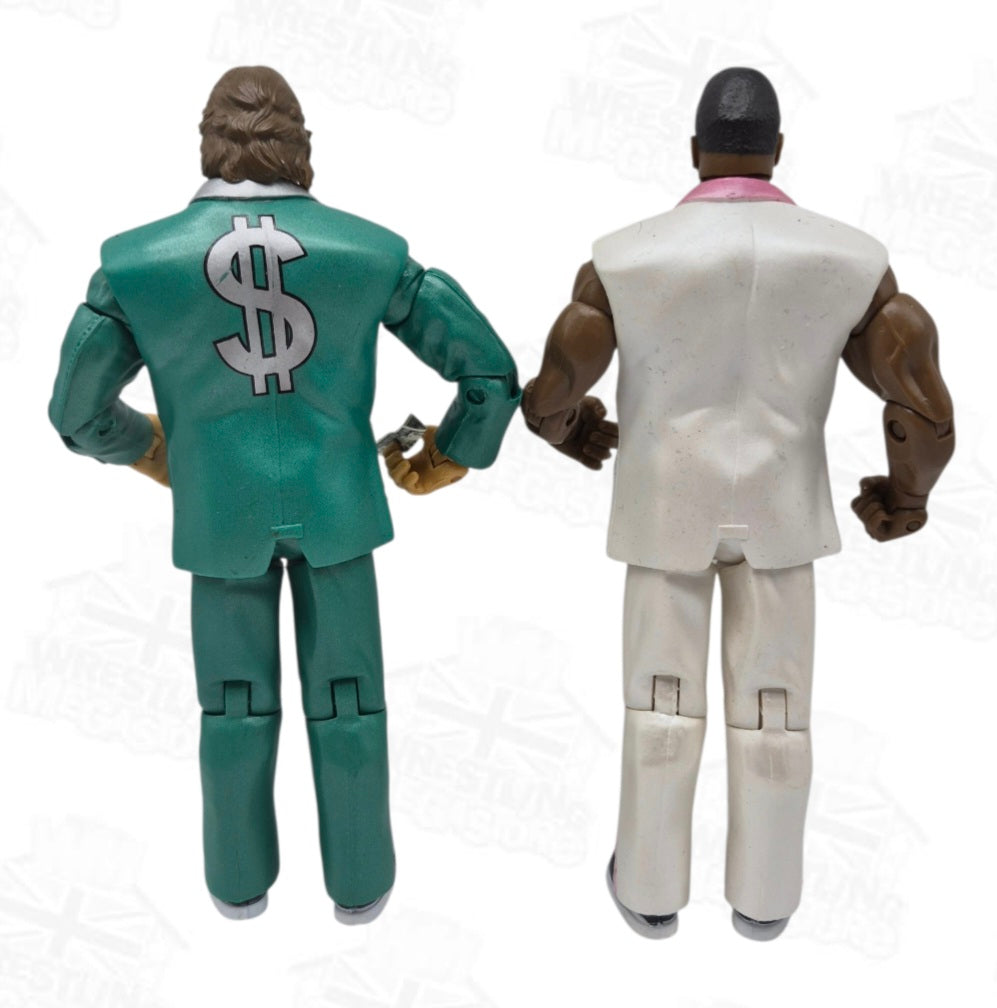 WWE JAKKS PACIFIC CLASSIC SUPERSTARS MILLION DOLLAR MAN & VIRGIL 2-PACK