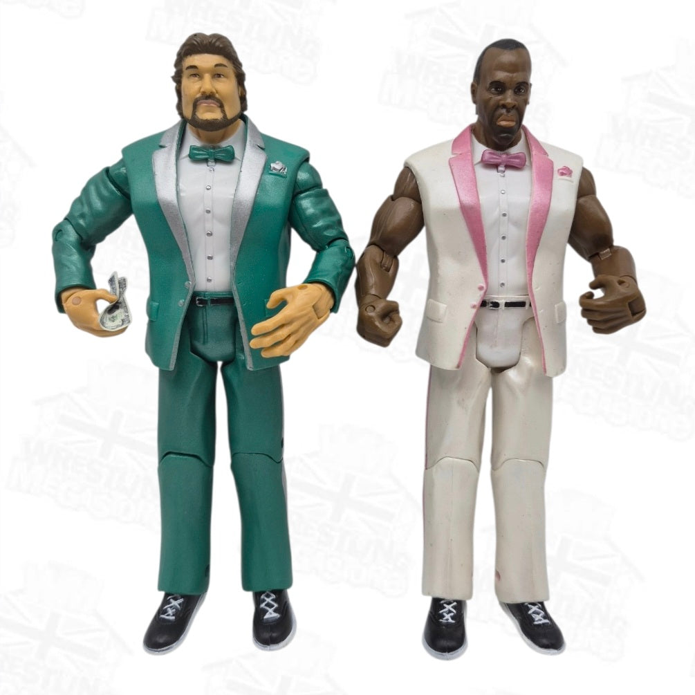 WWE JAKKS PACIFIC CLASSIC SUPERSTARS MILLION DOLLAR MAN & VIRGIL 2-PACK