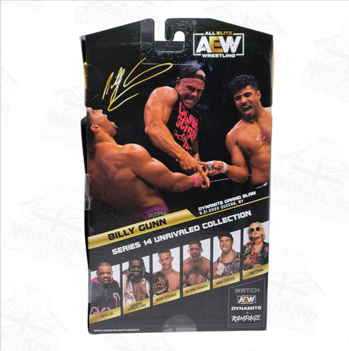 AEW JAZWARES UNRIVALED SERIES 14 BILLY GUNN (CHASE 1/5000)