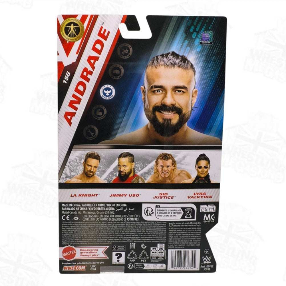 WWE MATTEL MAIN EVENT SERIES 155 ANDRADE