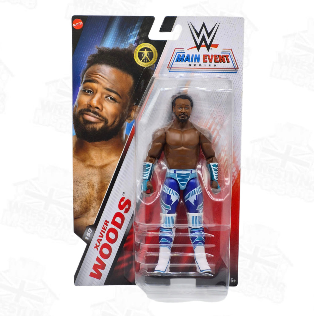 WWE MATTEL MAIN EVENT SERIES 159 XAVIER WOODS
