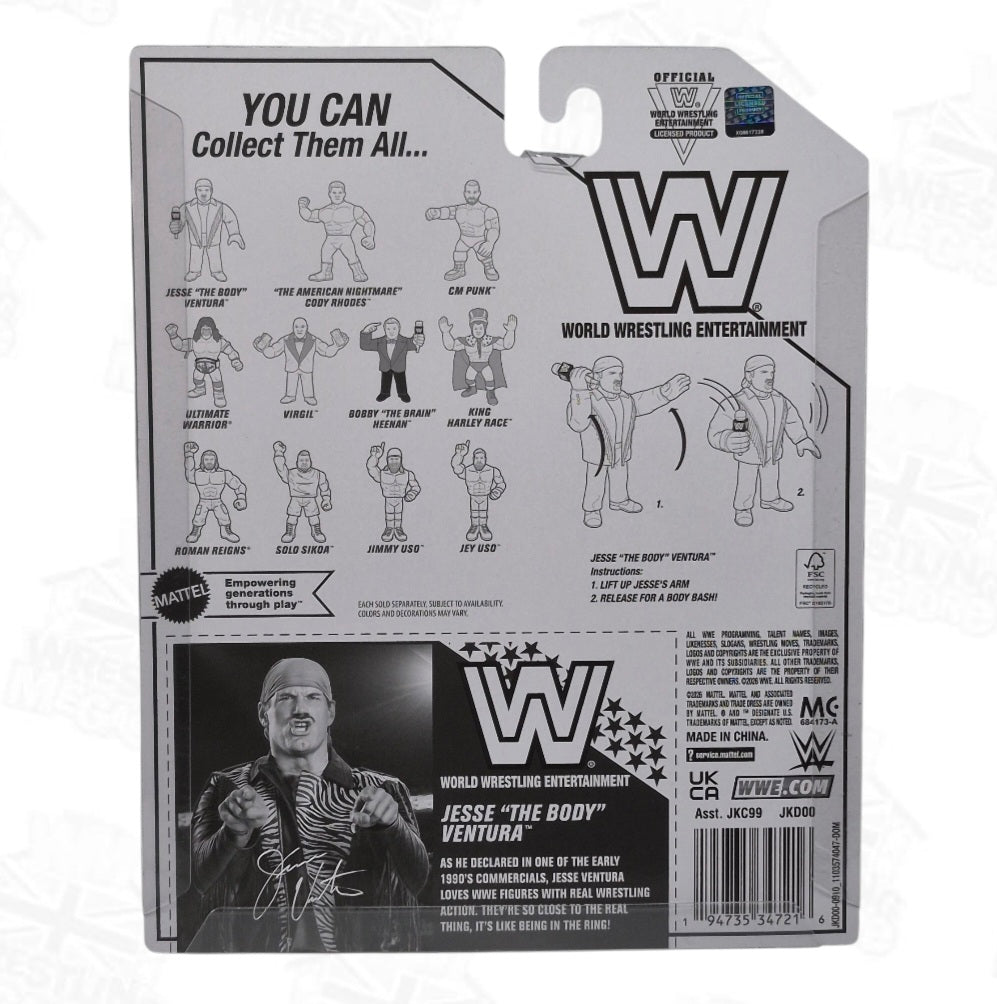 WWE MATTEL RETRO EXCLUSIVE JESSE VENTURA