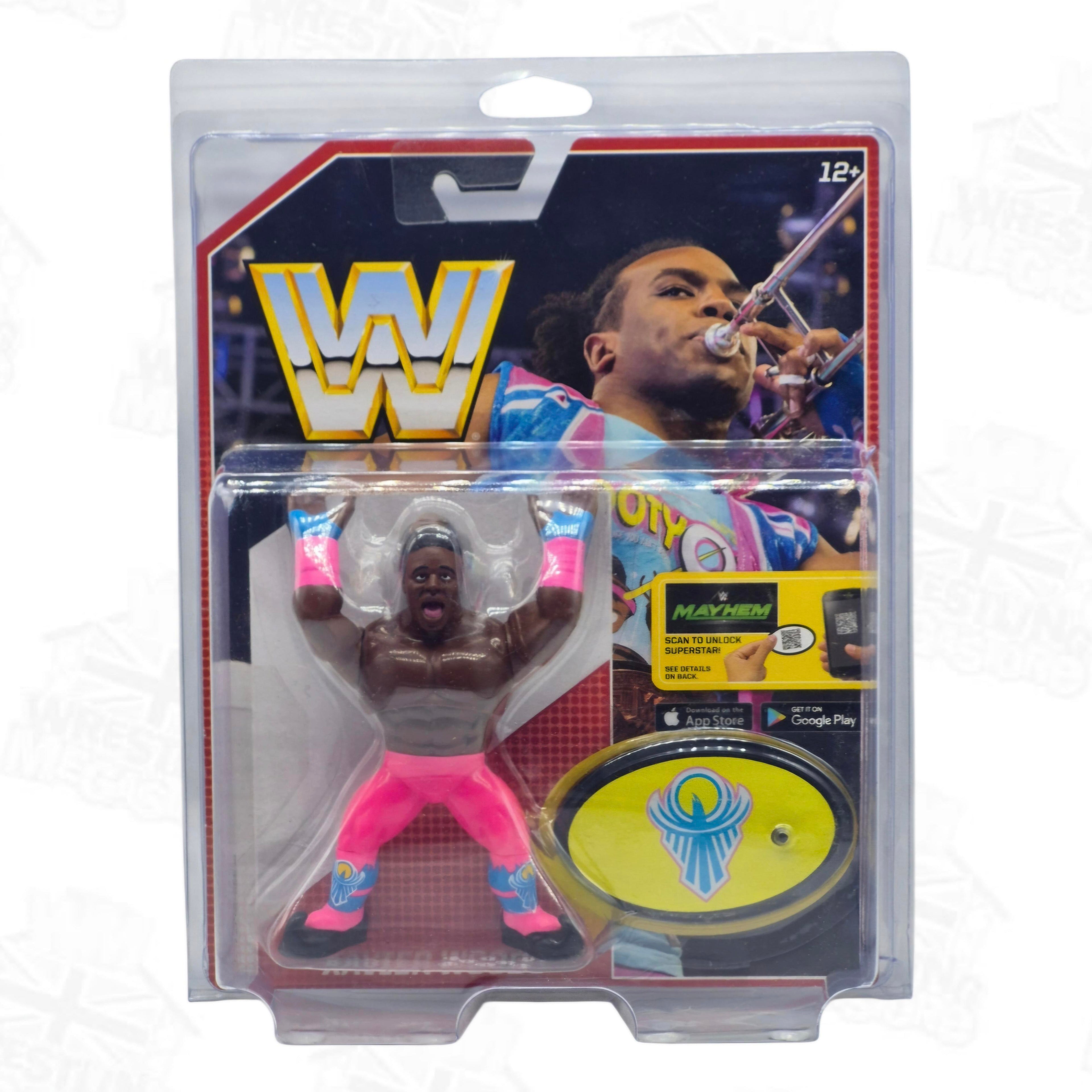 WWE MATTEL RETRO SERIES 5 XAVIER WOODS