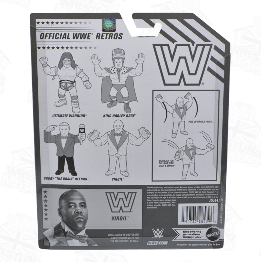 WWE MATTEL RETRO VIRGIL