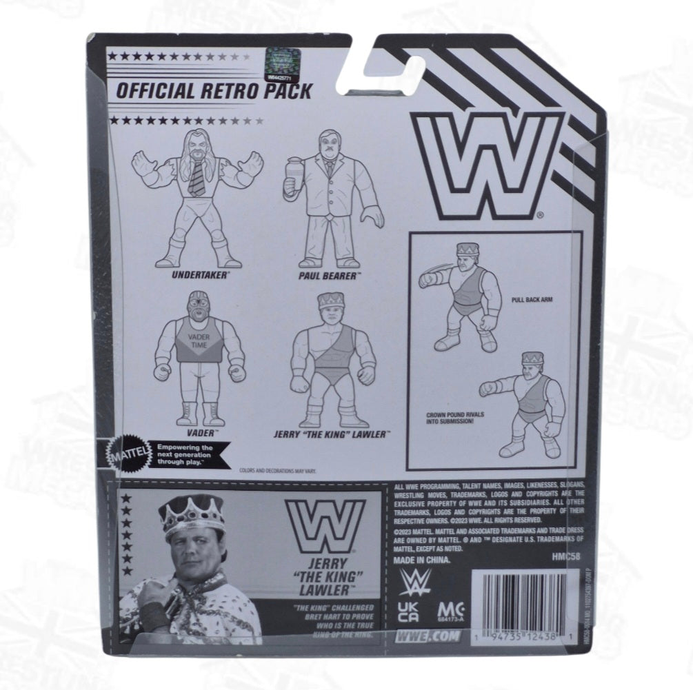 WWE MATTEL RETRO JERRY LAWLER