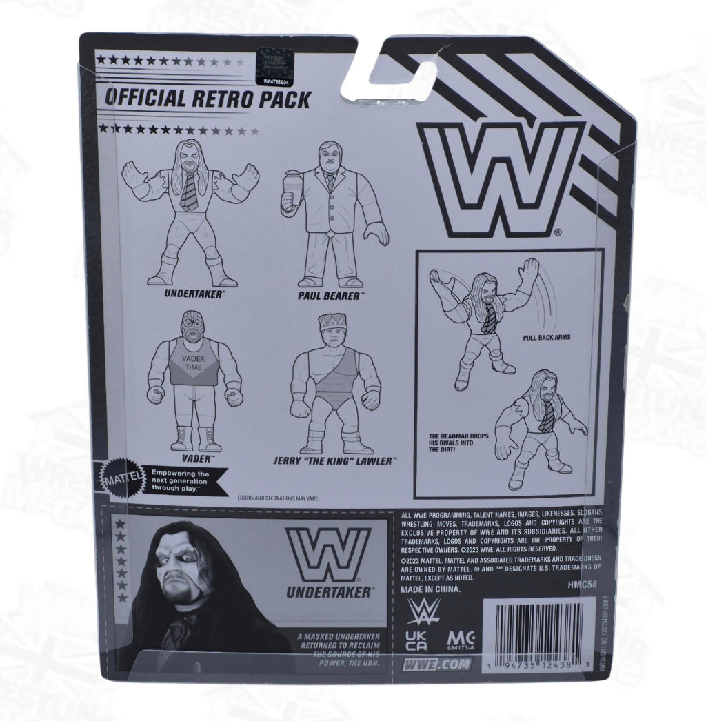 WWE MATTEL RETRO UNDERTAKER