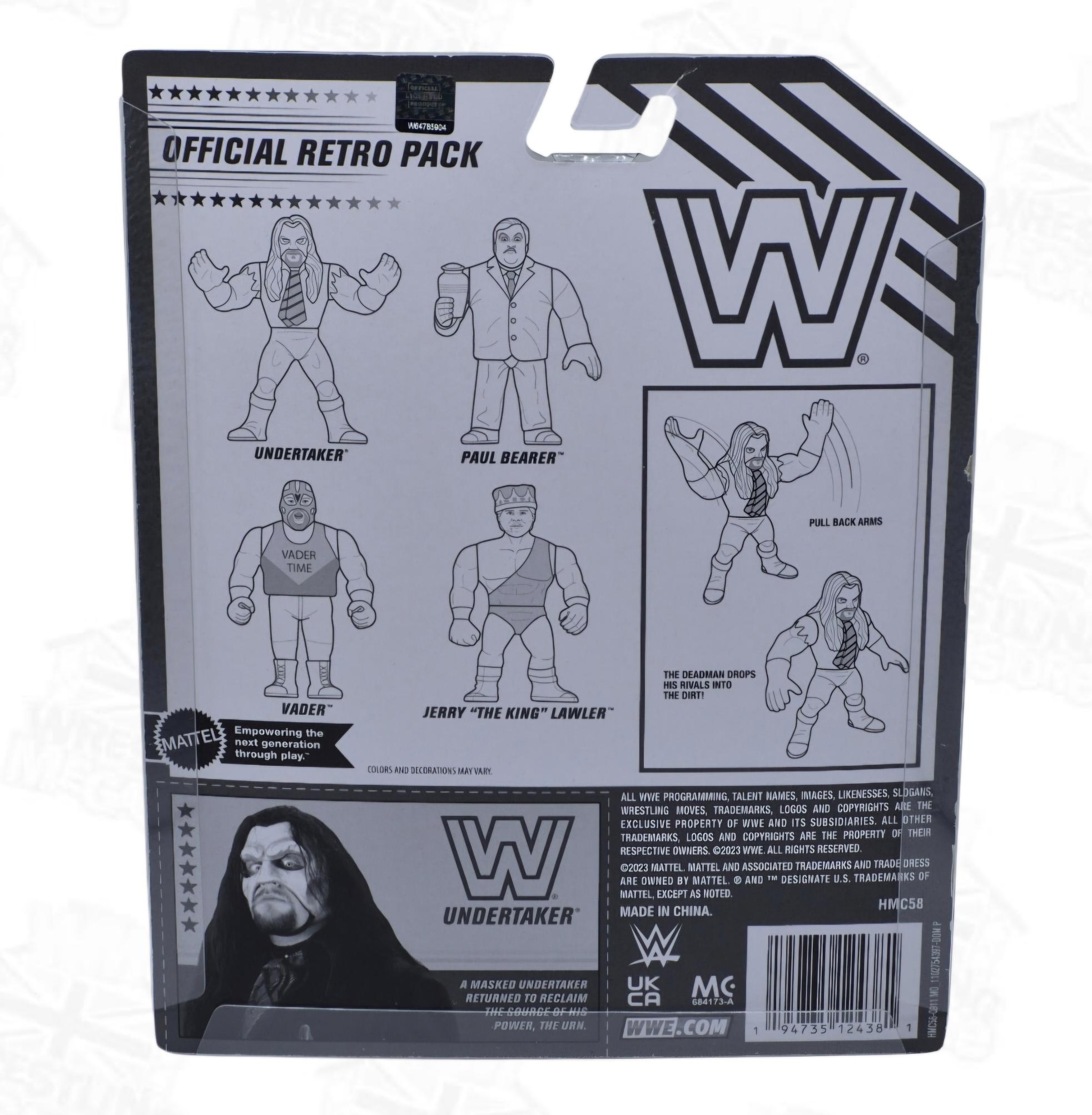 WWE MATTEL RETRO UNDERTAKER