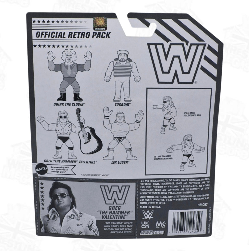 WWE MATTEL RETRO GREG VALENTINE