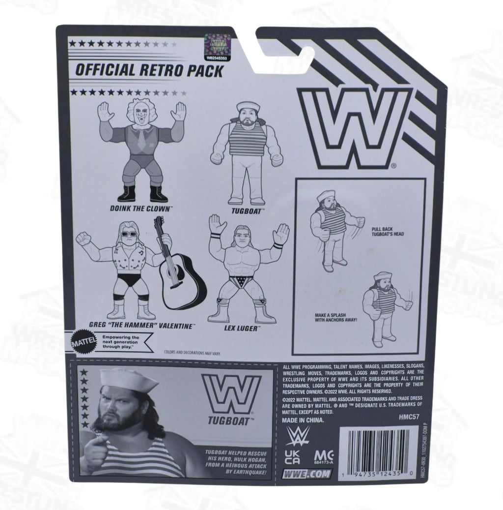 WWE MATTEL RETRO TUGBOAT