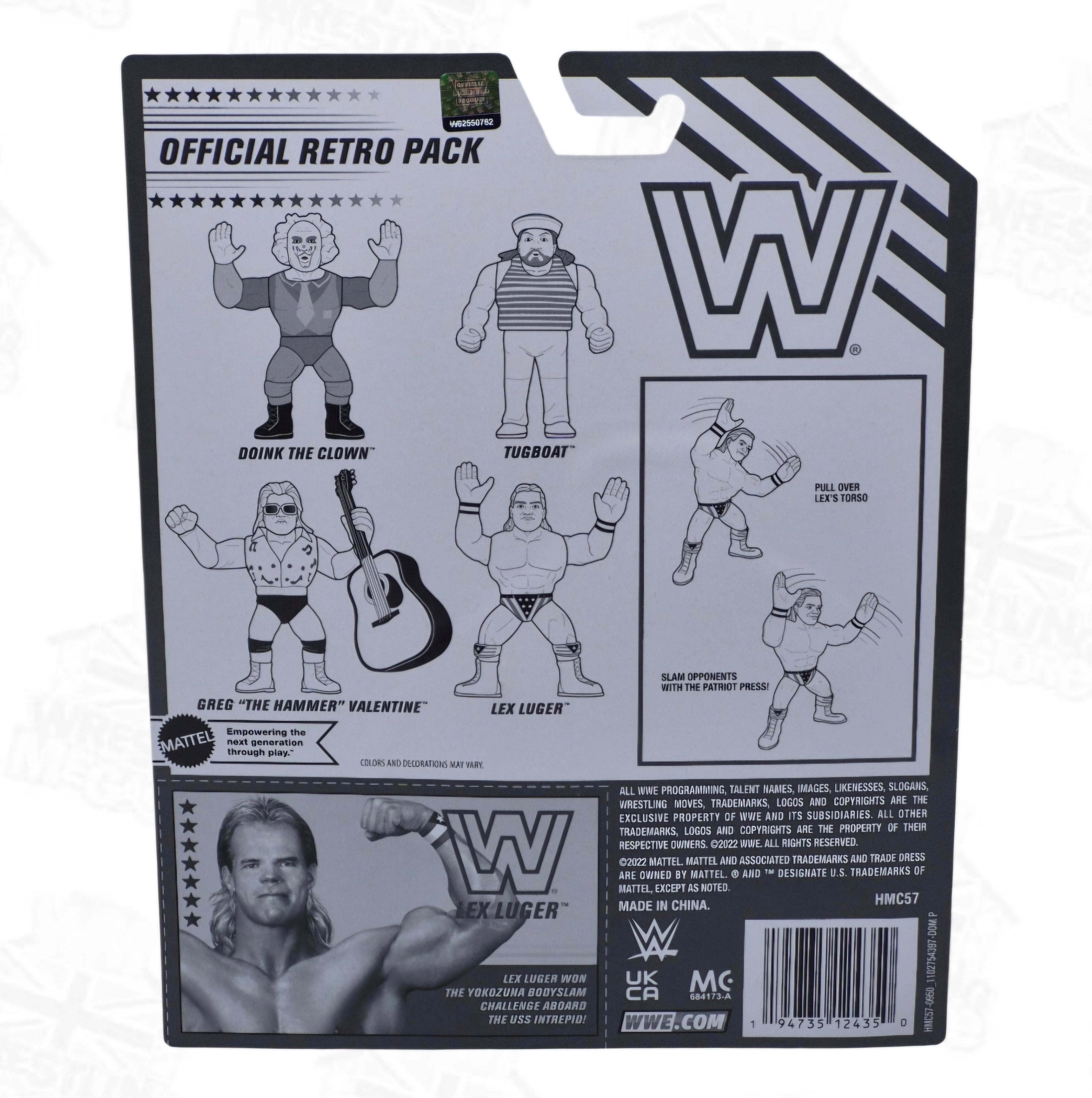 WWE MATTEL RETRO LEX LUGER