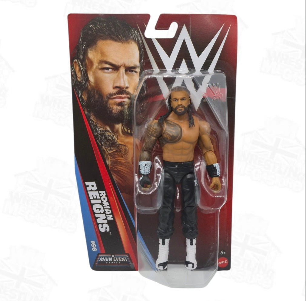 WWE MATTEL MAIN EVENT SERIES 166 ROMAN REIGNS
