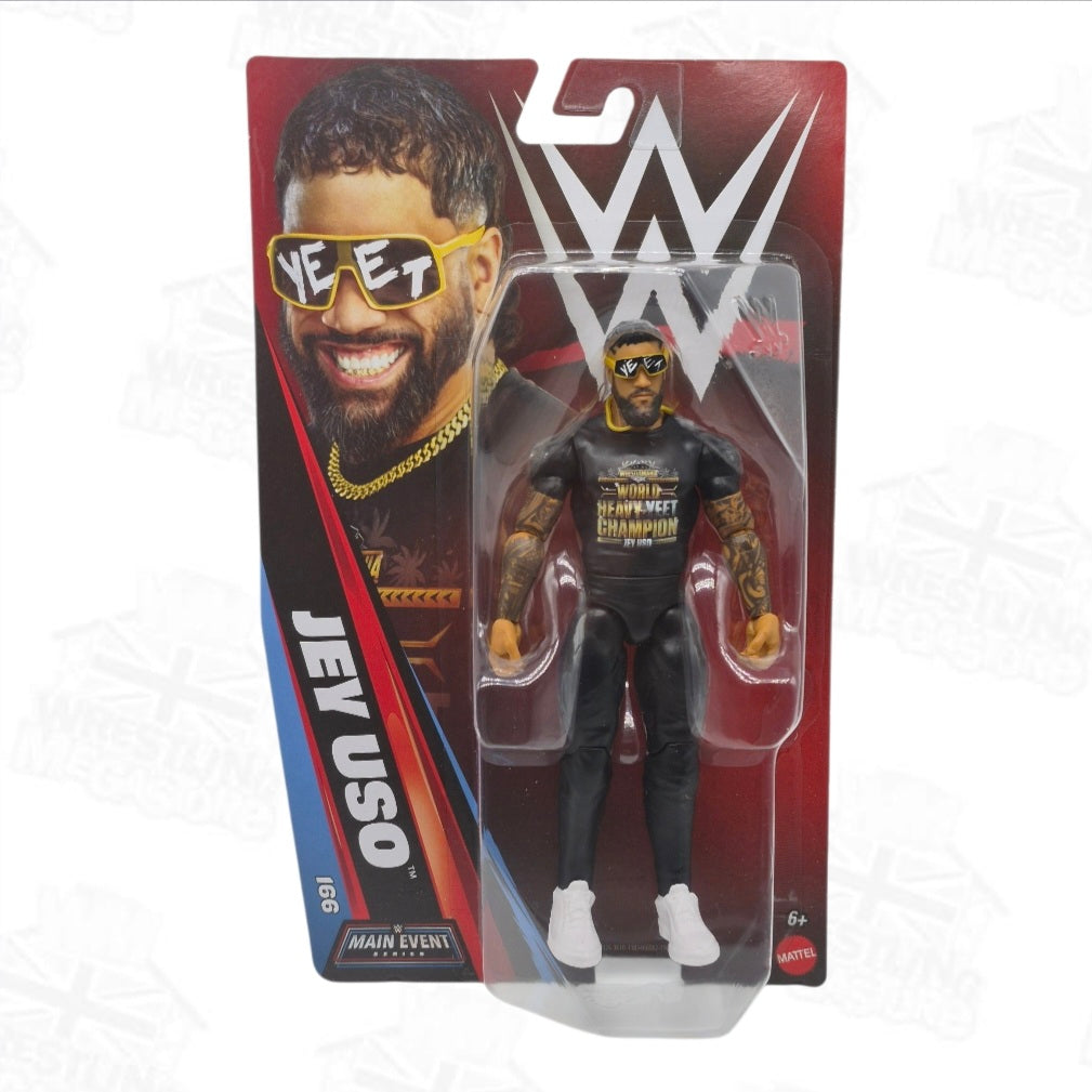 WWE MATTEL MAIN EVENT SERIES 166 JEY USO