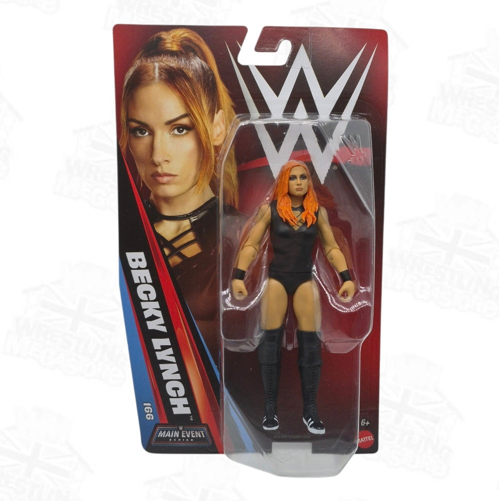 WWE MATTEL MAIN EVENT SERIES 166 BECKY LYNCH