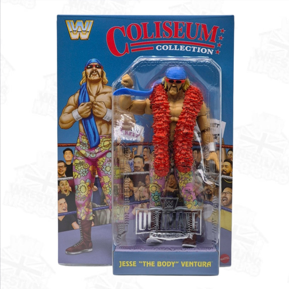WWE MATTEL ULTIMATE EDITION COLISEUM COLLECTION JESSE VENTURA