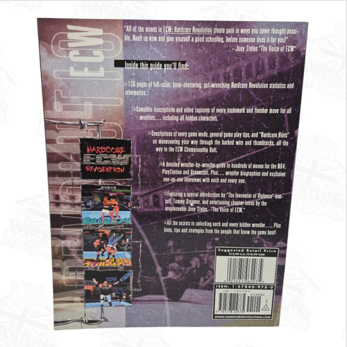ECW HARDCORE REVOLUTION OFFICIAL ACCLAIM STRATEGY GUIDE