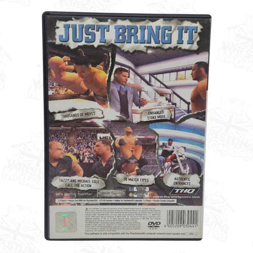 PLAYSTATION 2 WWF SMACKDOWN: JUST BRING IT