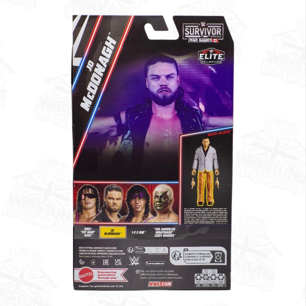 WWE ELITE MATTEL SURVIVOR SERIES JD MCDONAGH