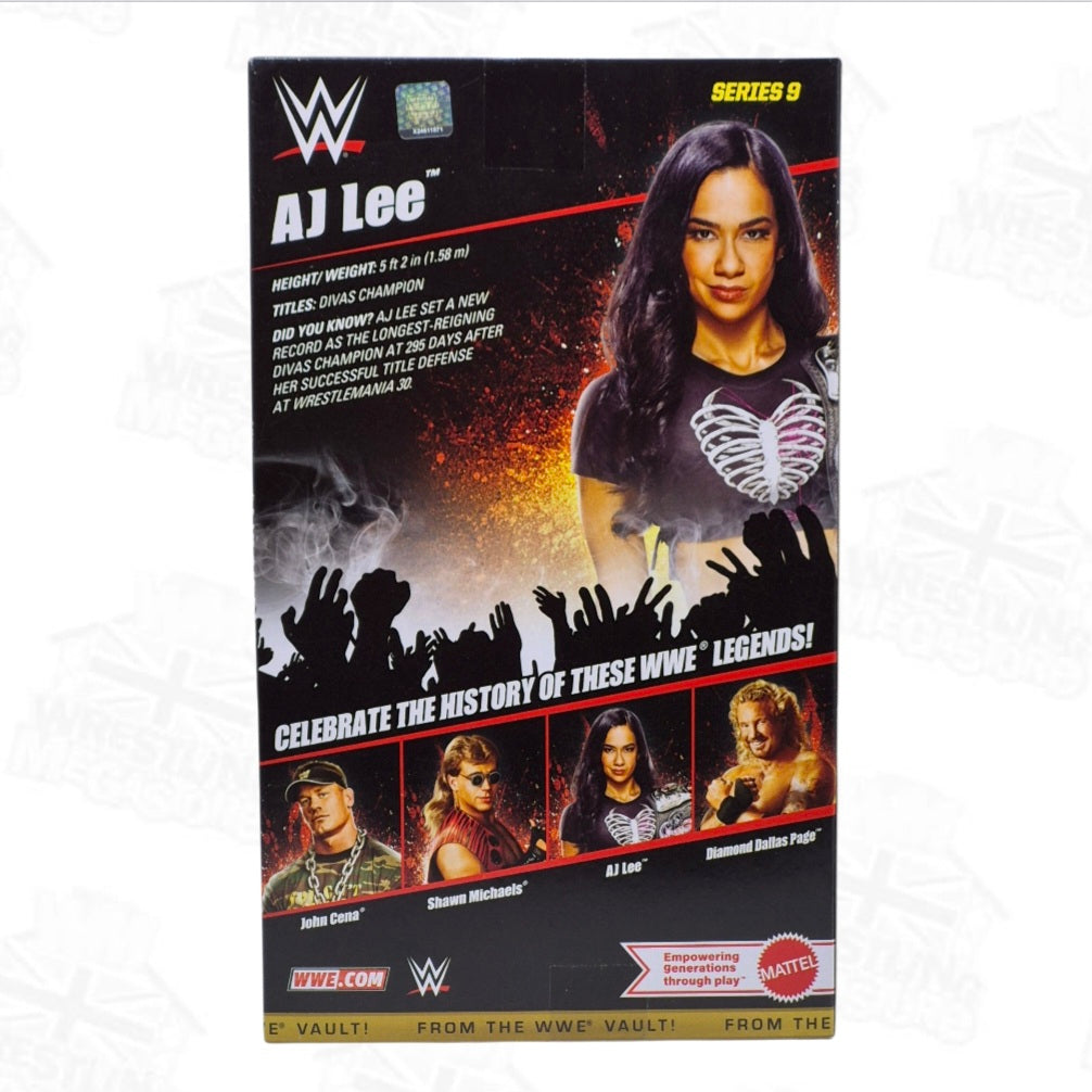 WWE ELITE MATTEL FROM THE VAULT AJ LEE