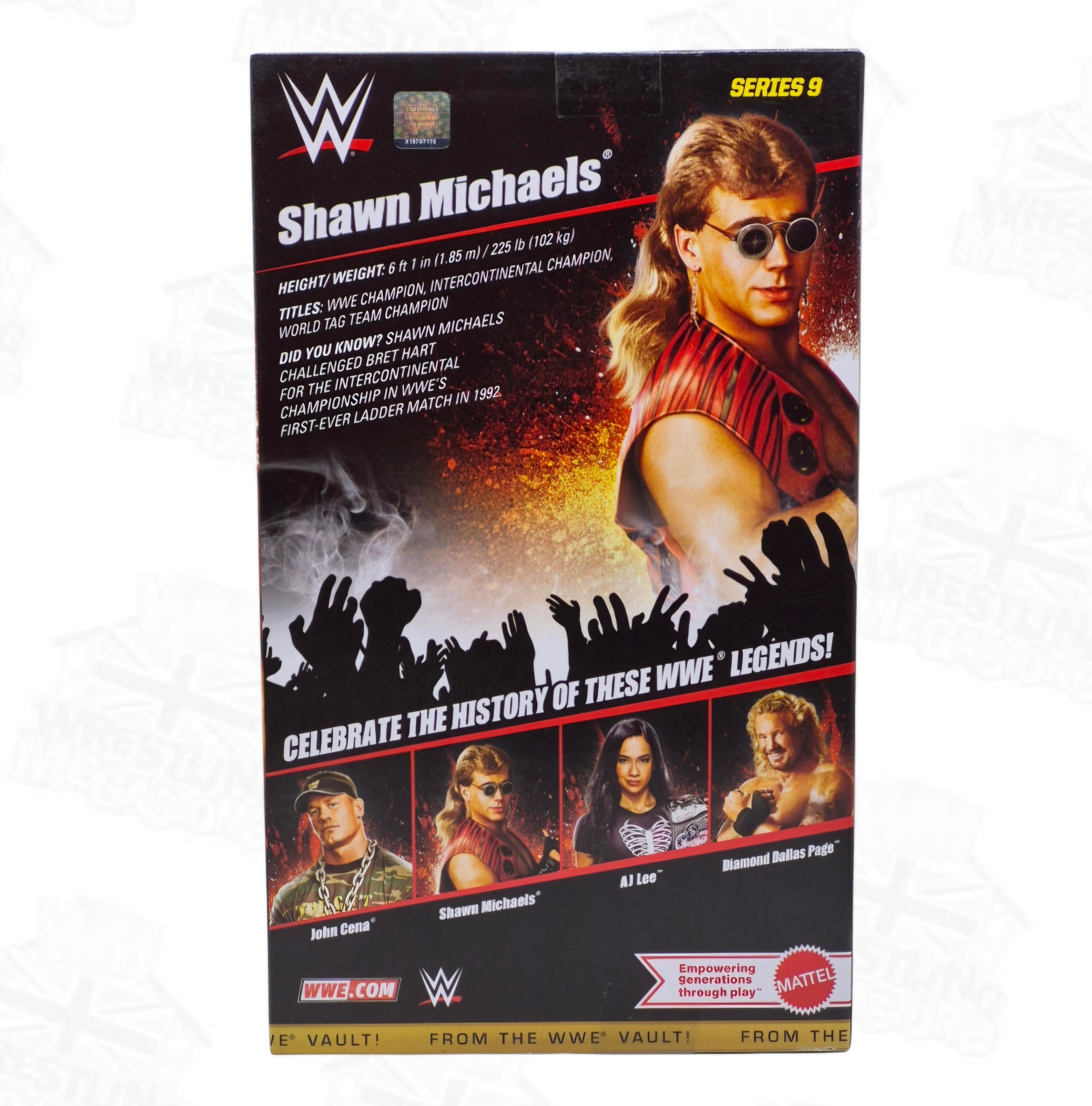 WWE ELITE MATTEL FROM THE VAULT SHAWN MICHAELS