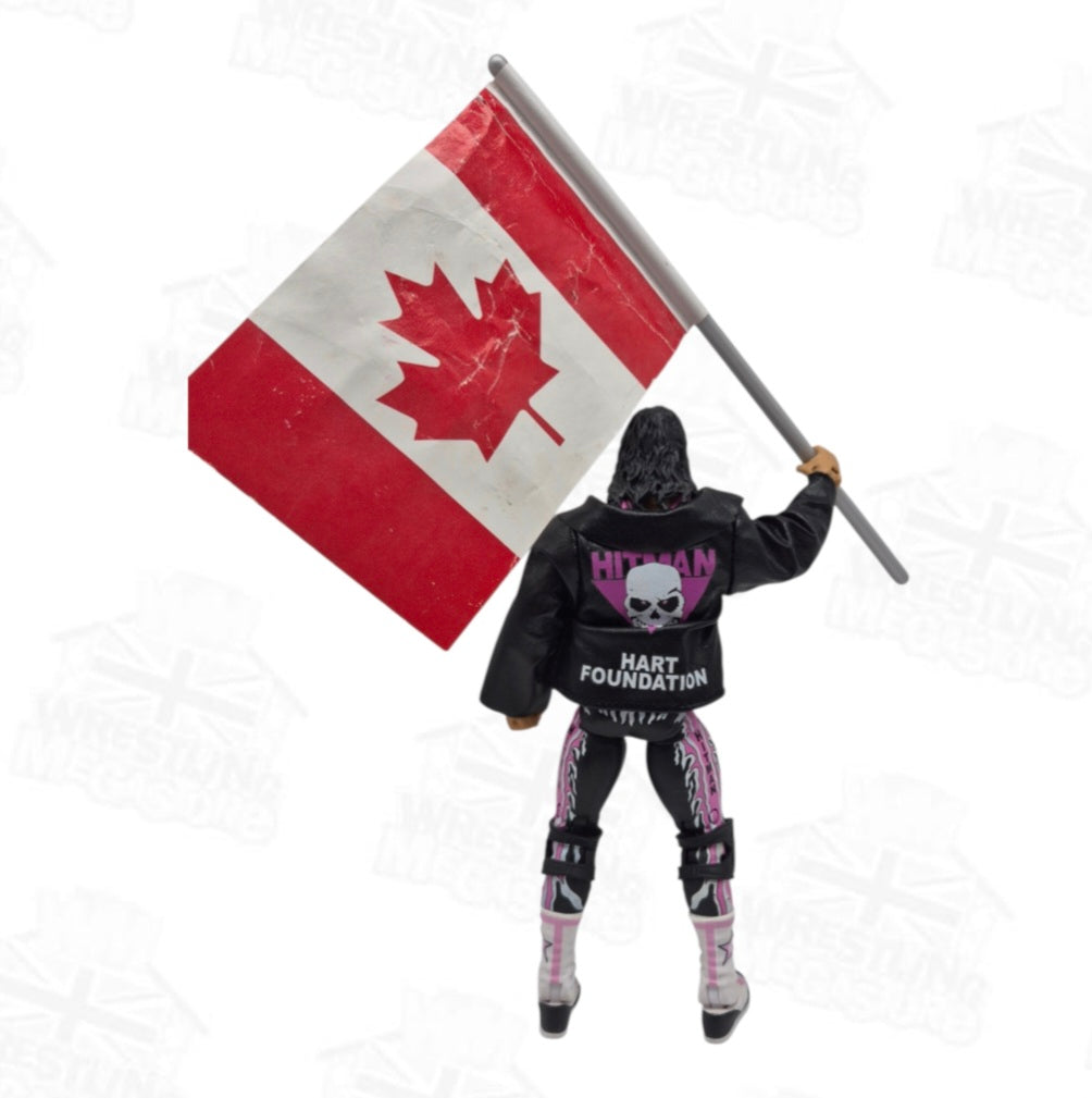 WWE ELITE MATTEL DEFINING MOMENTS BRET HART (CANADIAN STAMPEDE)