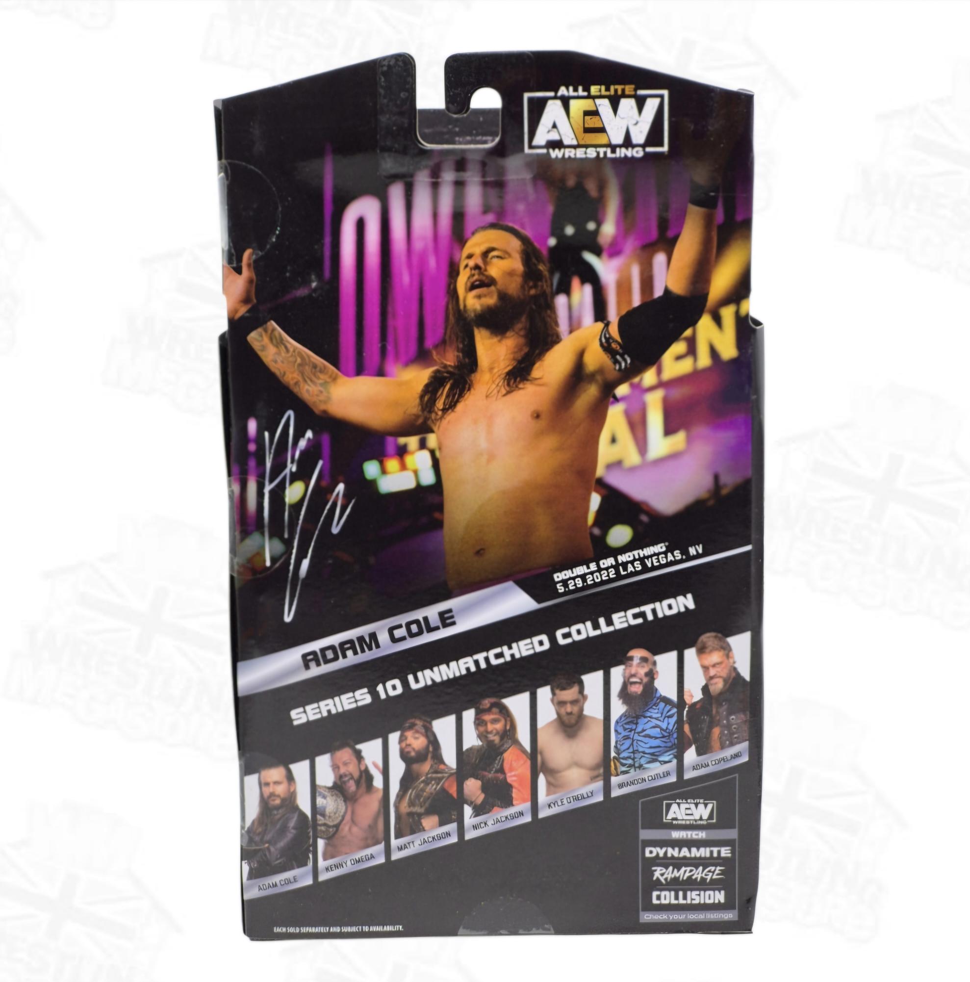 AEW JAZWARES UNMATCHED WAVE 10 ADAM COLE *DAMAGED*