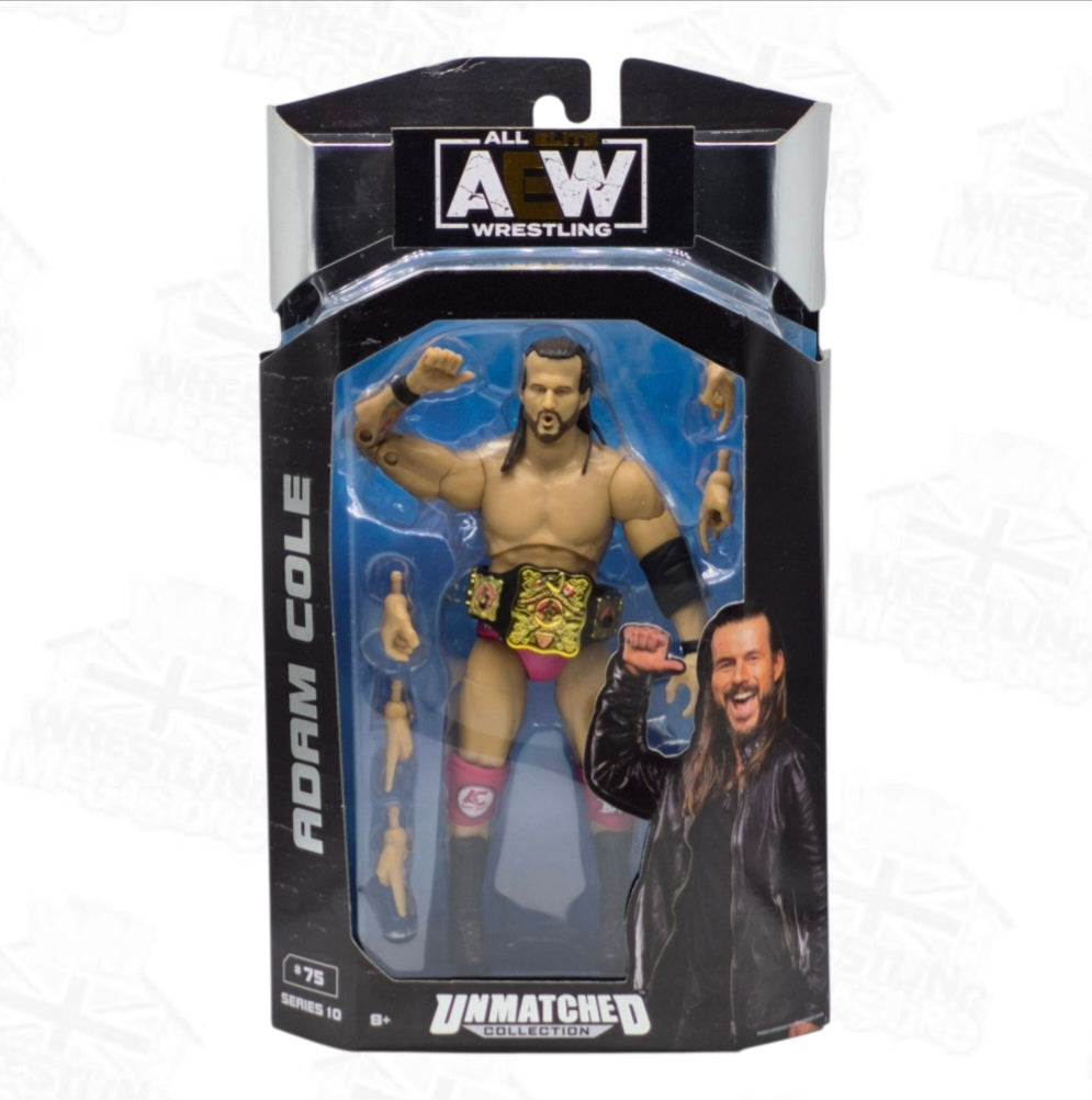 AEW JAZWARES UNMATCHED WAVE 10 ADAM COLE *DAMAGED*