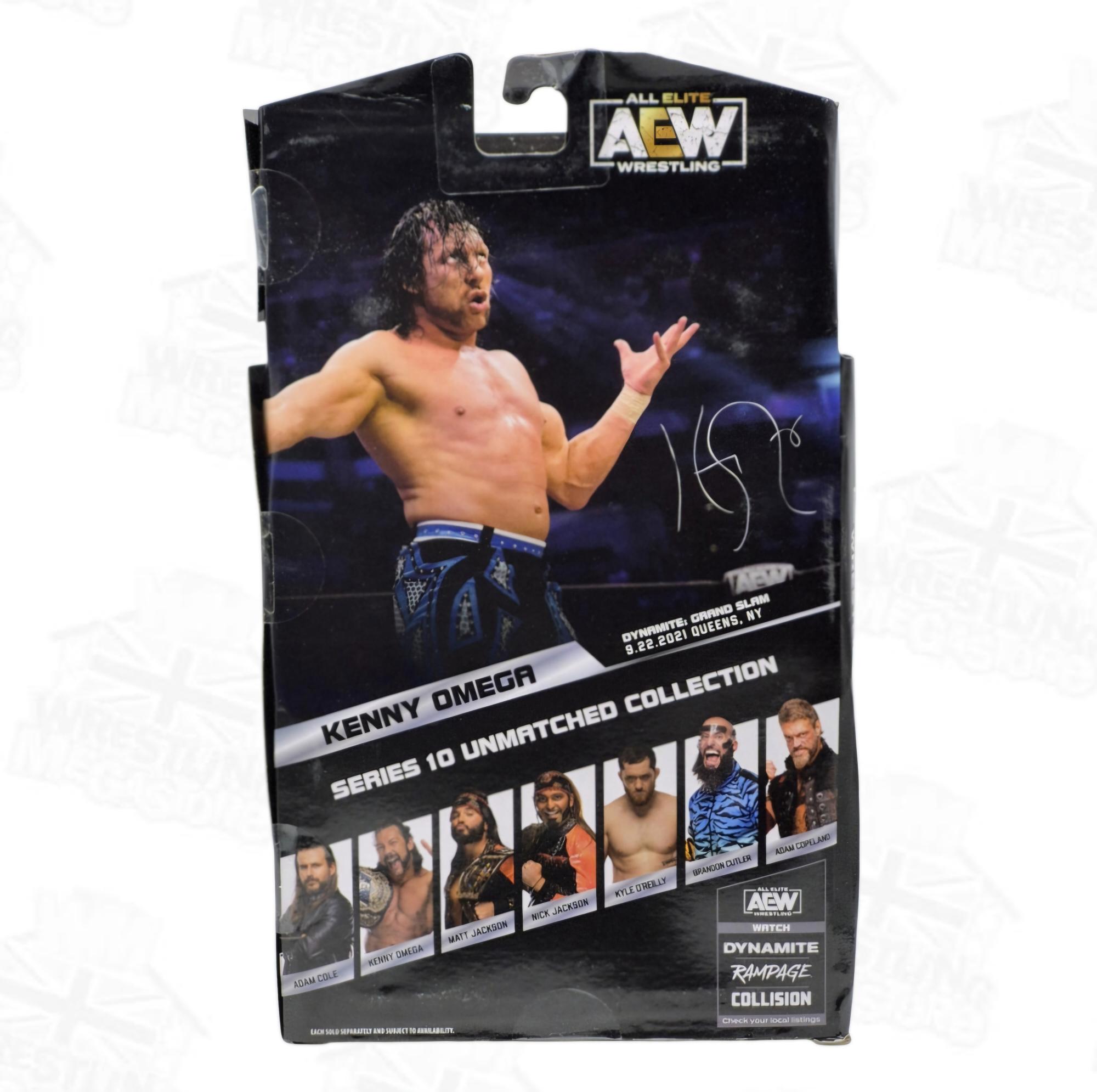 AEW JAZWARES UNMATCHED WAVE 10 KENNY OMEGA *DAMAGED*