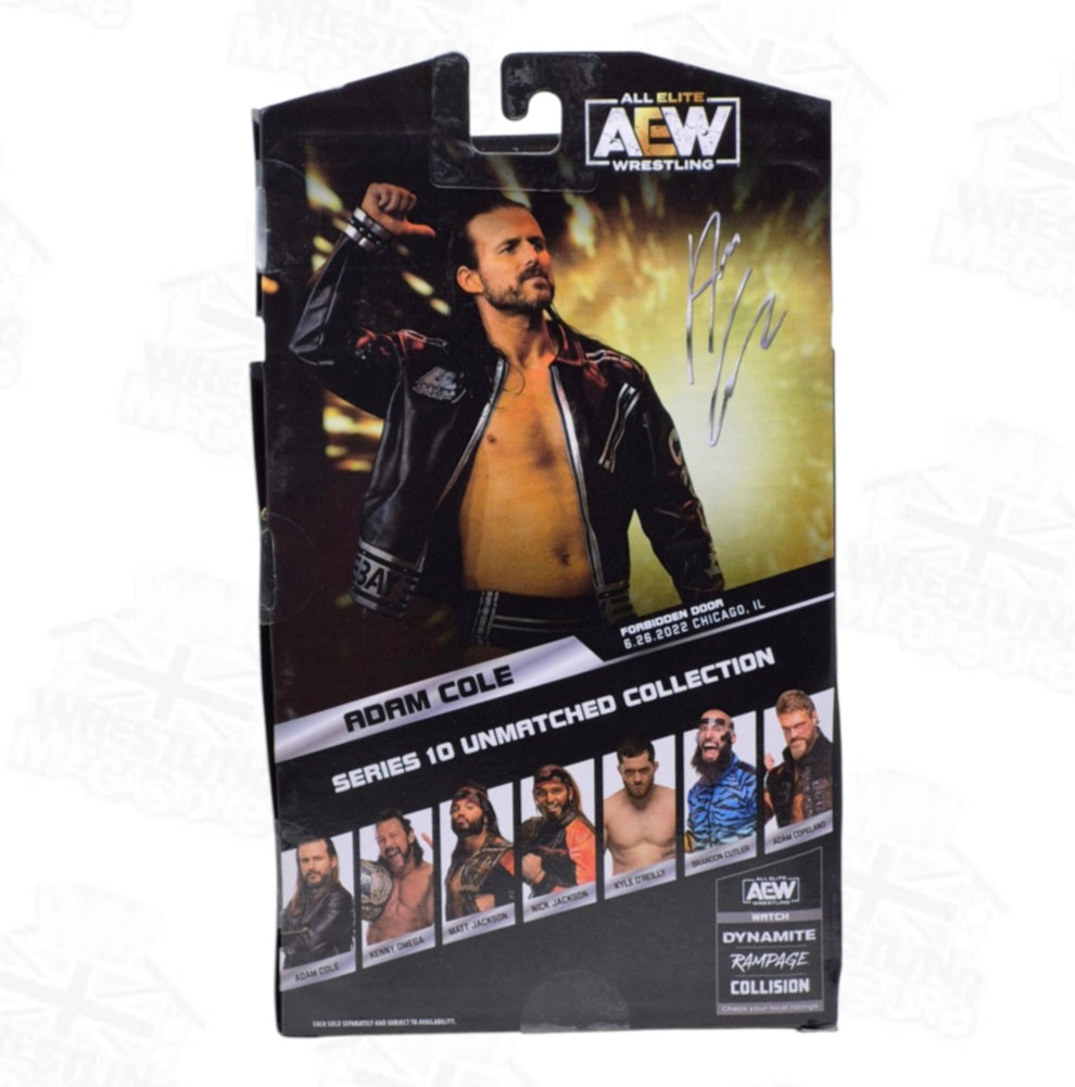 AEW JAZWARES UNMATCHED WAVE 10 CHASE 1/5000 ADAM COLE