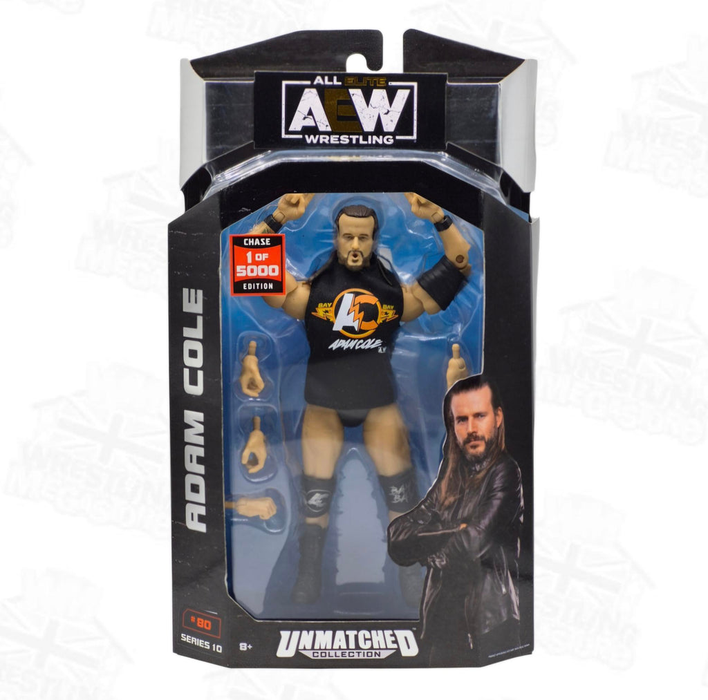AEW JAZWARES UNMATCHED WAVE 10 CHASE 1/5000 ADAM COLE