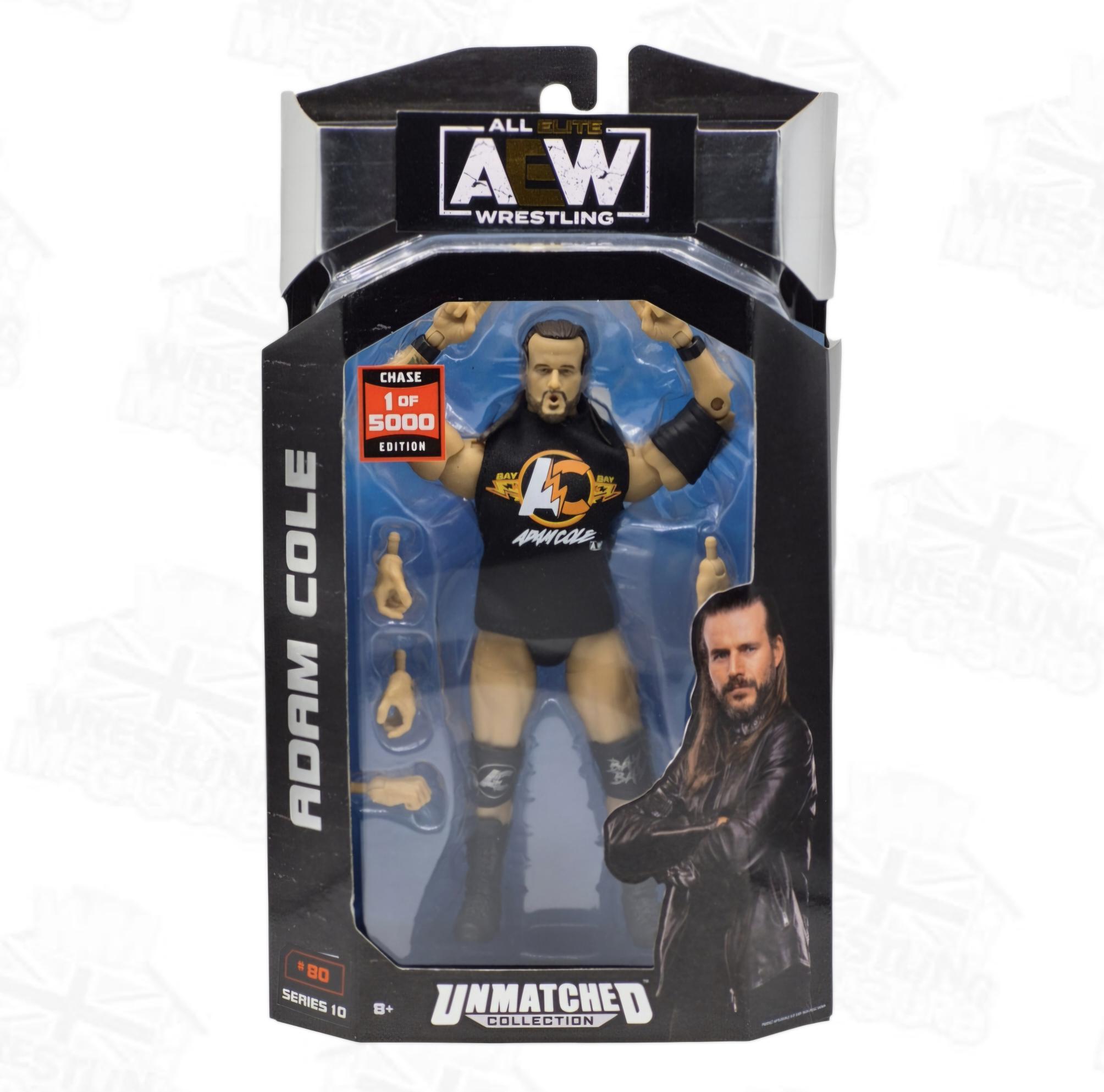 AEW JAZWARES UNMATCHED WAVE 10 CHASE 1/5000 ADAM COLE