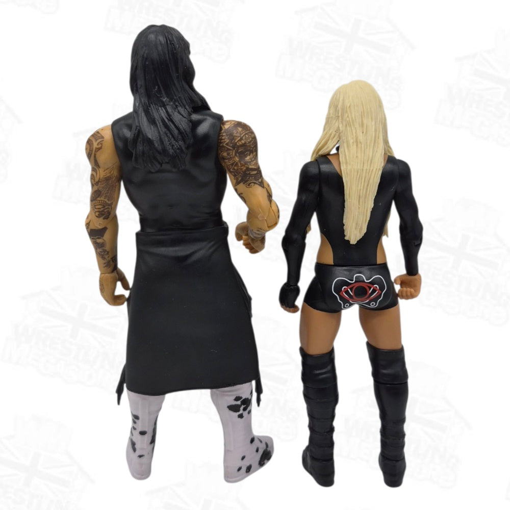 WWE MATTEL MAIN EVENT SHOWDOWN SERIES 25 DOMINIK MYSTERIO/LIV MORGAN