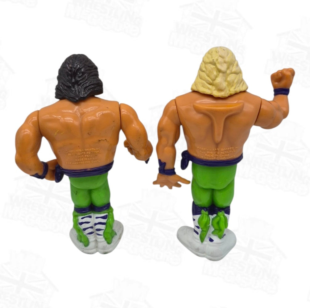 WWF HASBRO SERIES 2 THE ROCKERS (BUNDLE OF 2)