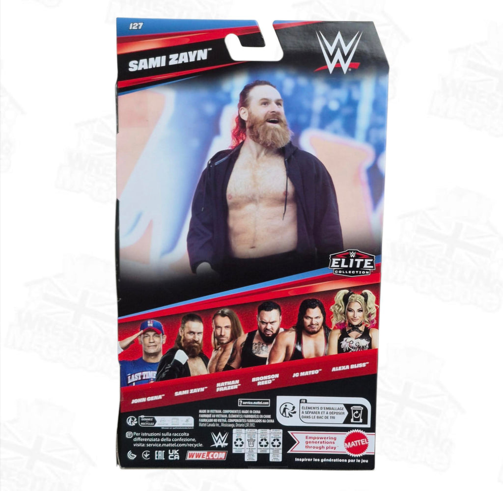 WWE ELITE MATTEL SERIES 127 SAMI ZAYN