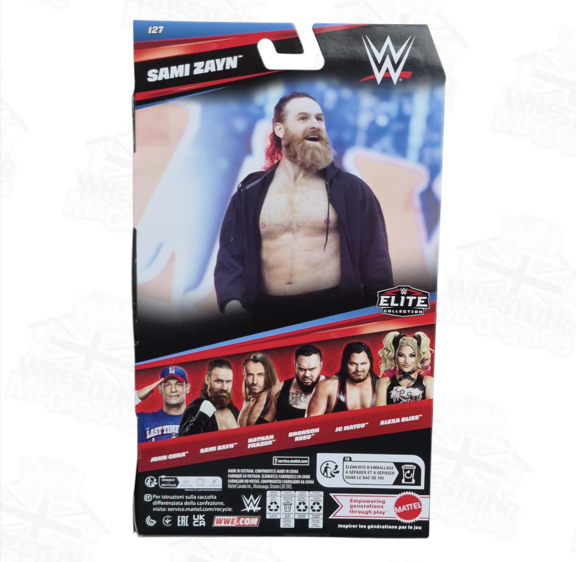 WWE ELITE MATTEL SERIES 127 SAMI ZAYN