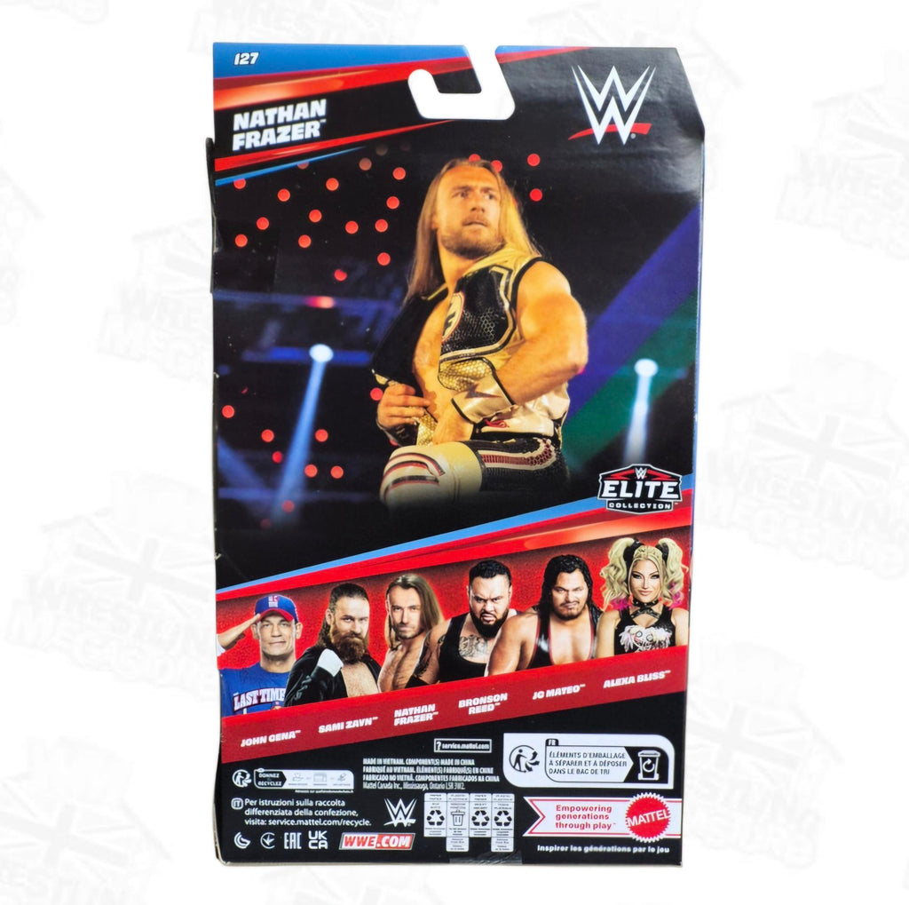 WWE ELITE MATTEL SERIES 127 NATHAN FRAZER