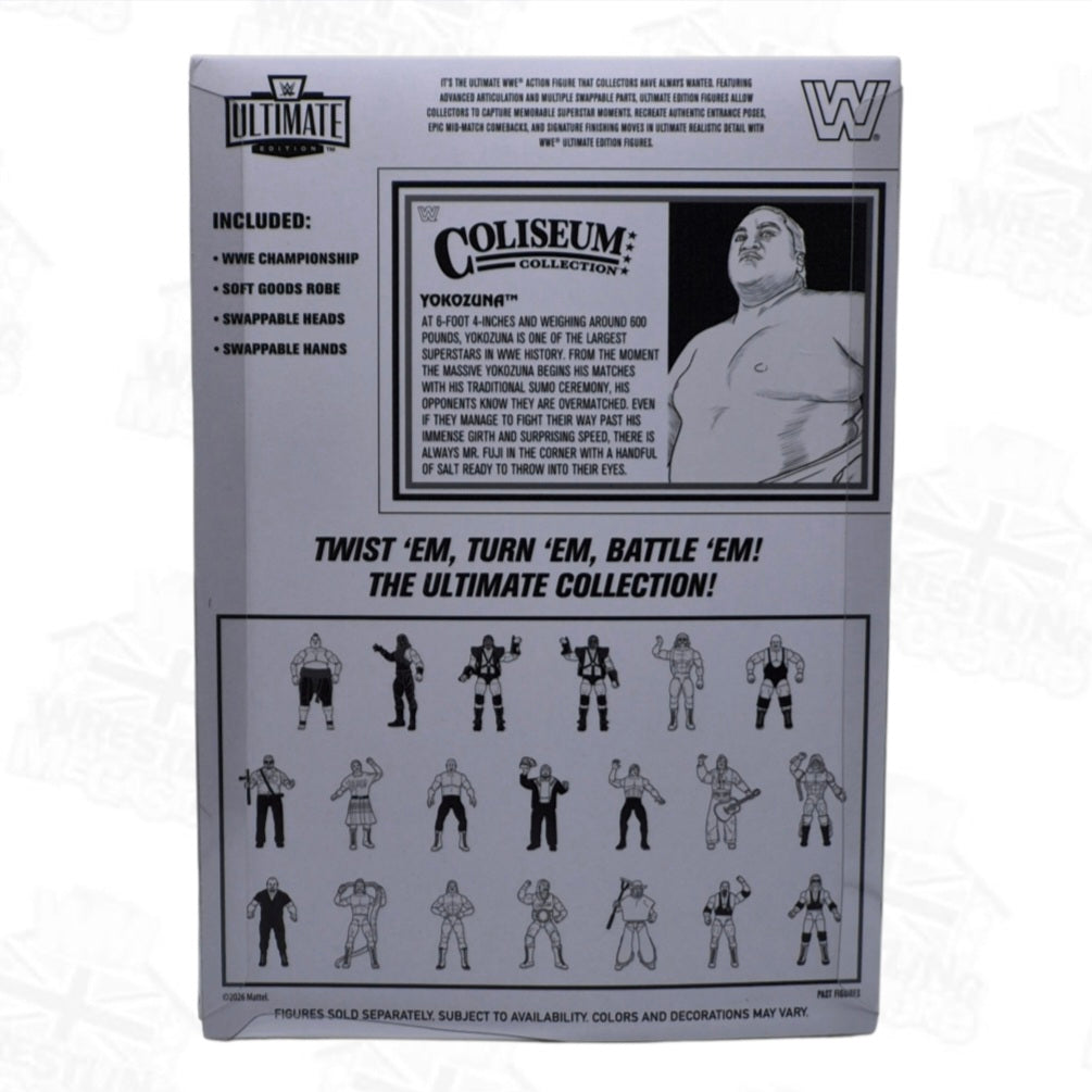 WWE MATTEL ULTIMATE EDITION COLISEUM COLLECTION YOKOZUNA