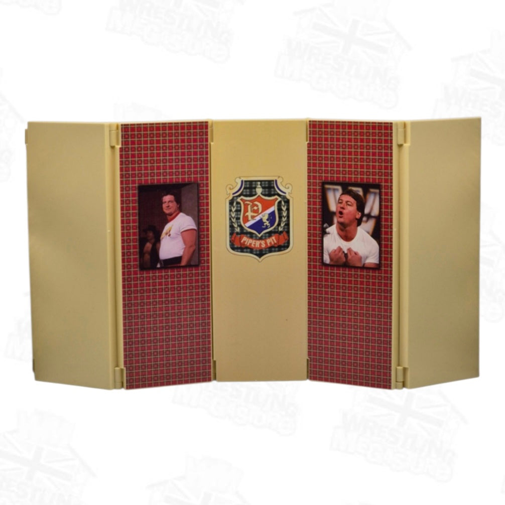 WWE ELITE MATTEL EXCLUSIVE ROWDY RODDY PIPER W/ PIPER'S PIT