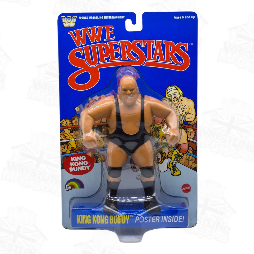 WWE MATTEL LJN SUPERSTARS WAVE 2 KING KONG BUNDY *DAMAGED*