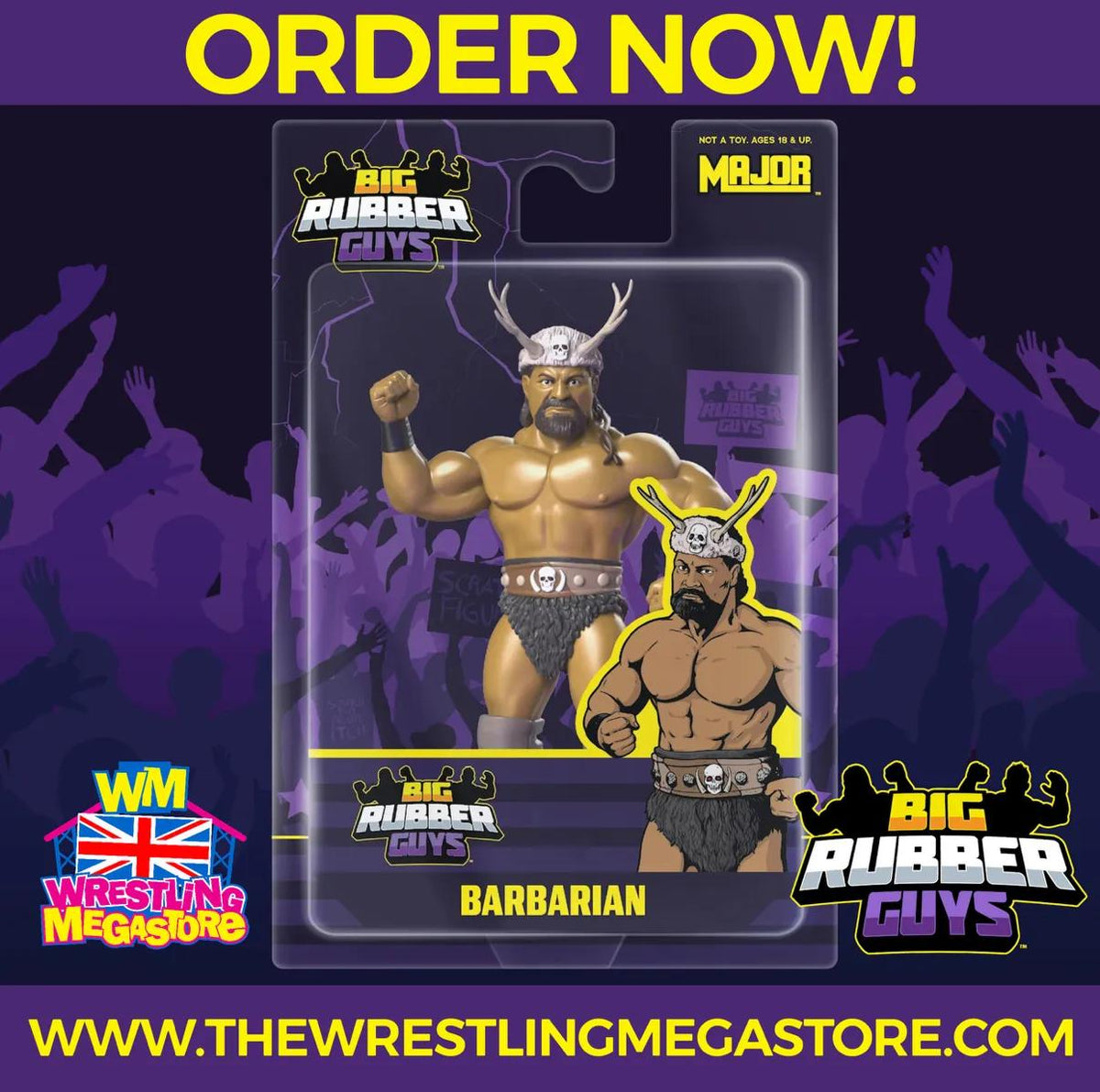BIG RUBBER GUYS BARBARIAN *PRE ORDER DEPOSIT*