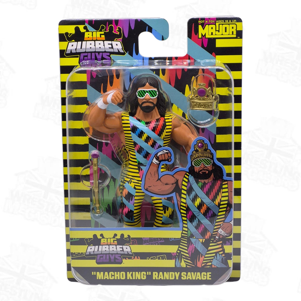 BIG RUBBER GUYS EXCLUSIVE MACHO KING RANDY SAVAGE