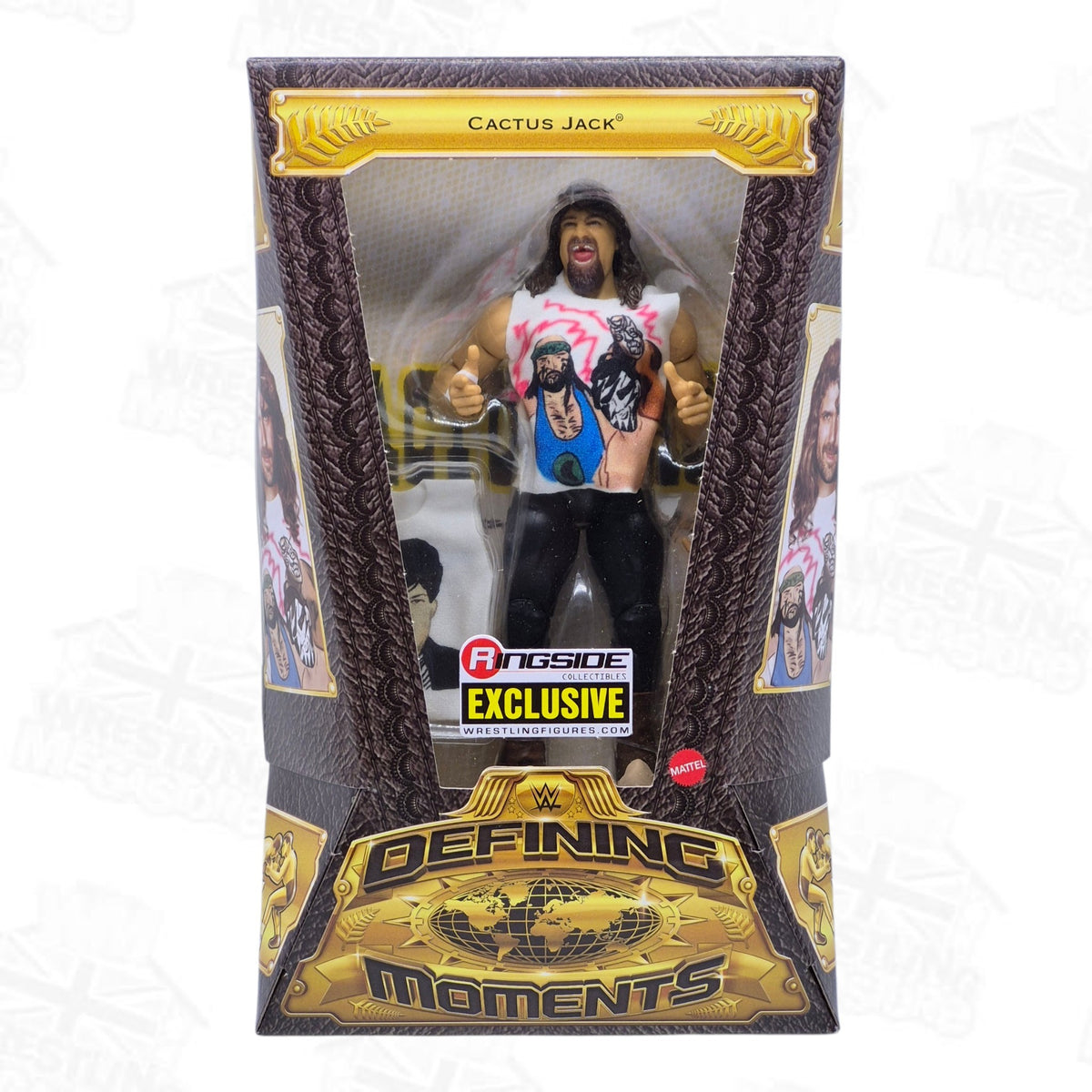 WWE ELITE MATTEL DEFINING MOMENTS CACTUS JACK