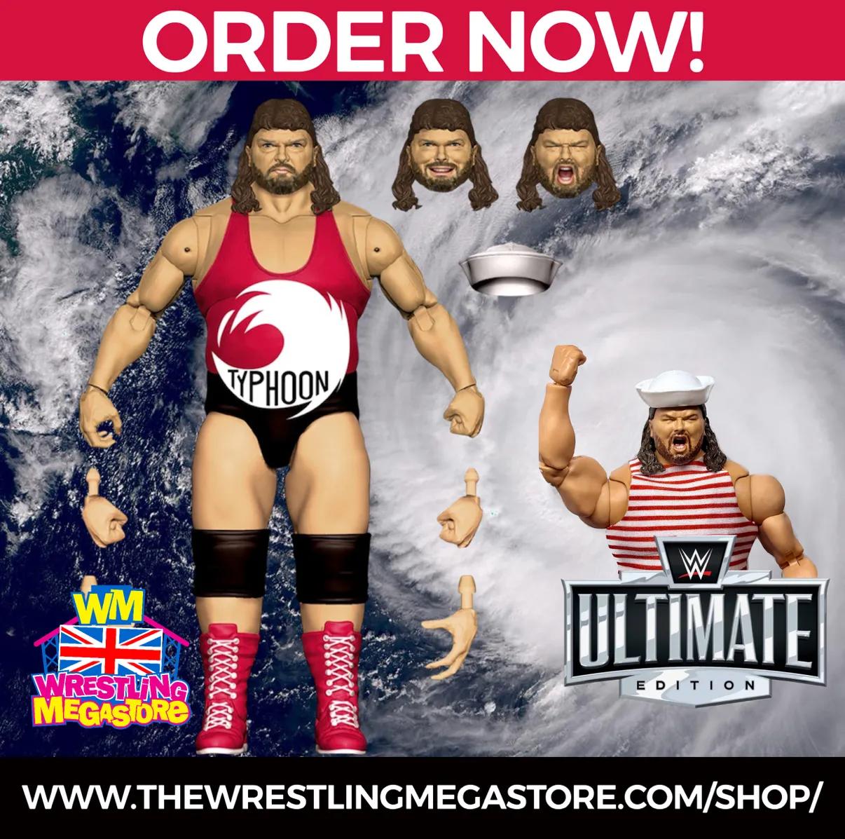 WWE MATTEL ULTIMATE EDITION COLISEUM COLLECTION TYPHOON *PRE ORDER DEPOSIT*