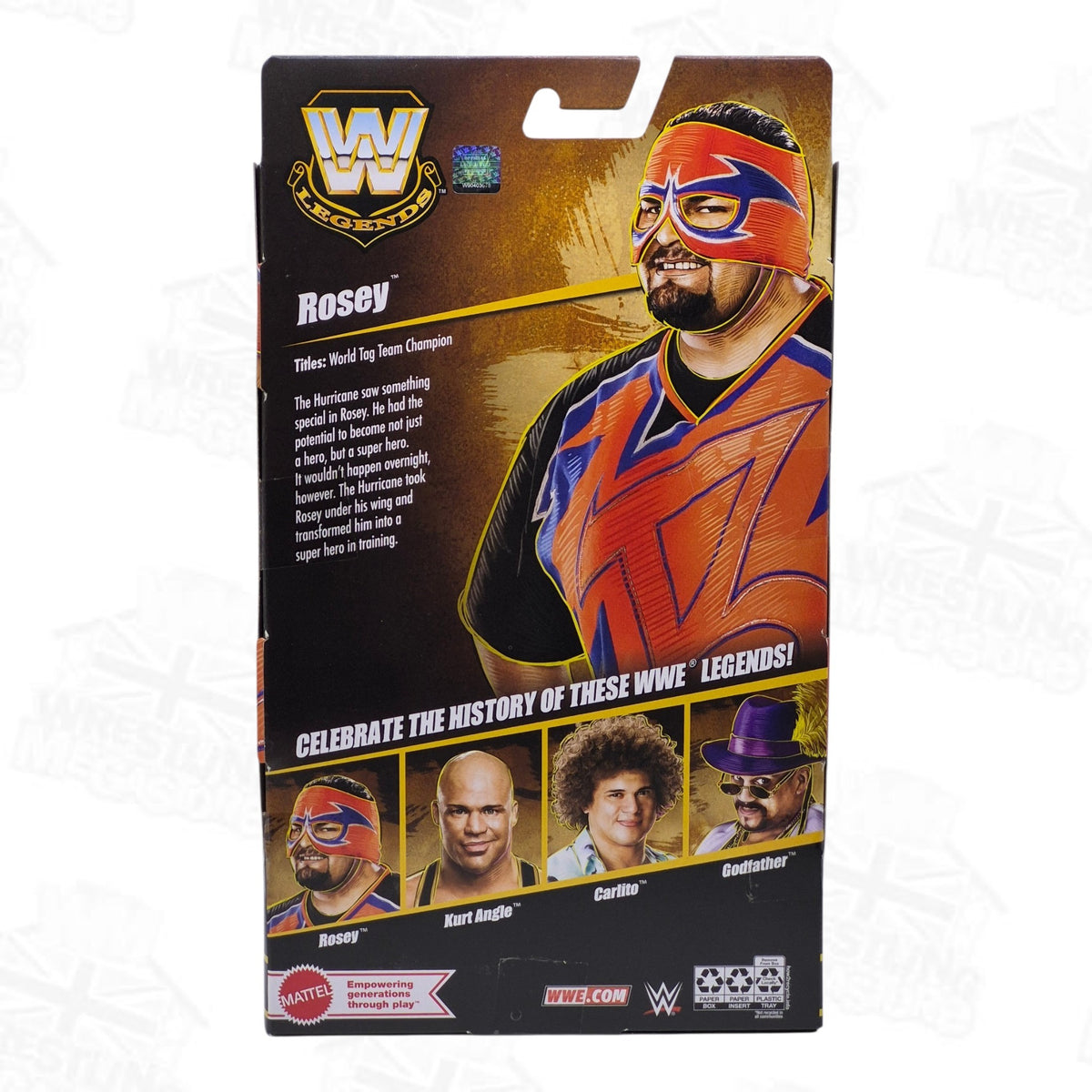 WWE ELITE MATTEL LEGENDS SERIES 26 CHASE ROSEY