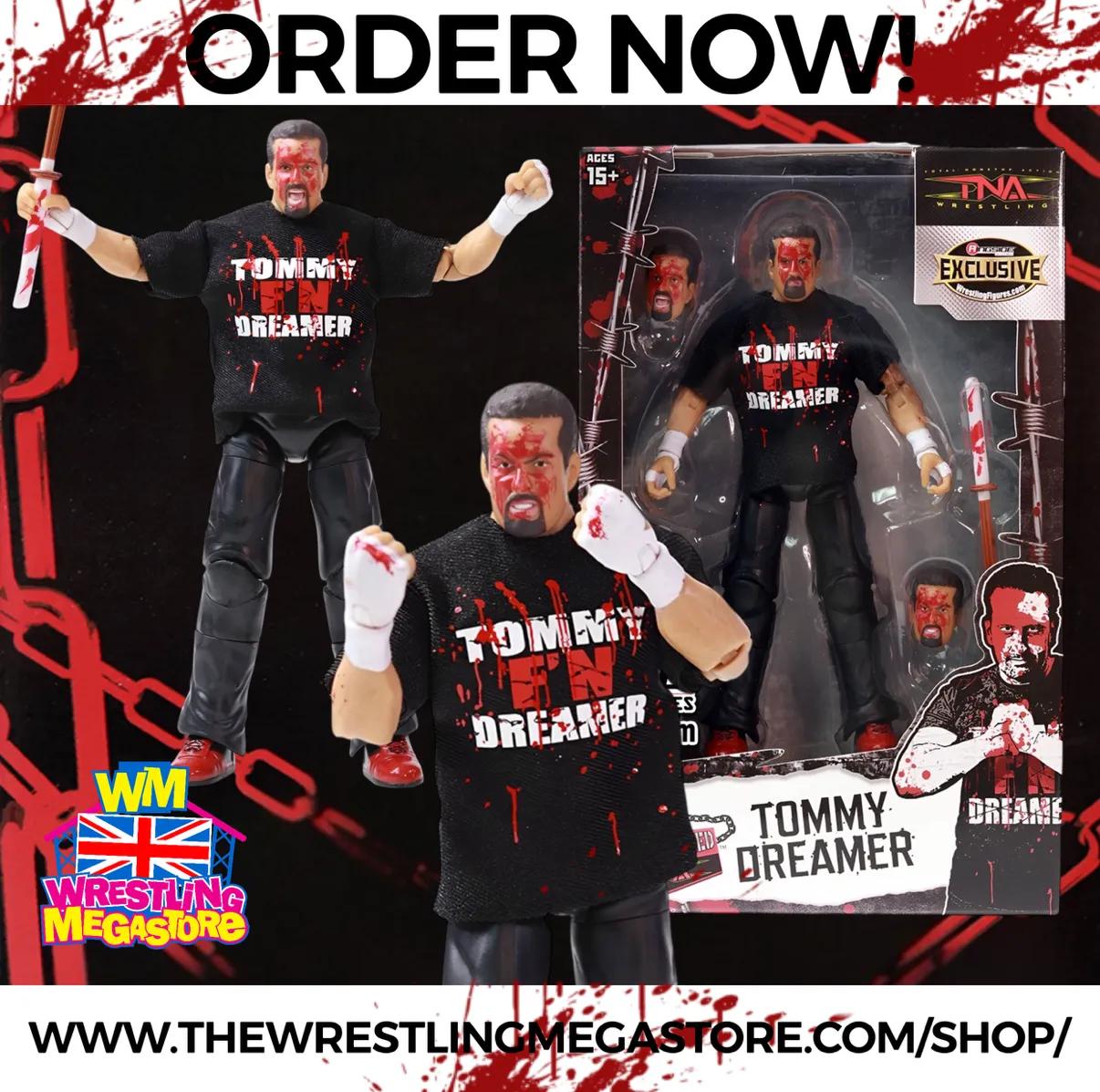RSC UNSANCTIONED TNA TOMMY DREAMER (BLOODY VARIANT) *PRE ORDER DEPOSIT*